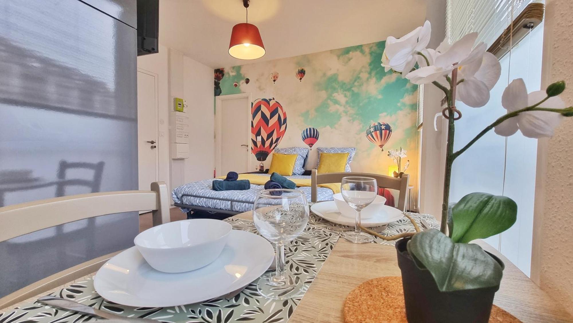 La Residence Evasion 2 - Original - Gare - Wifi - Relax Bnb Мюлуз Стая снимка